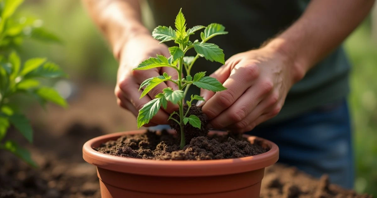 minimum size pot to grow tomatoes