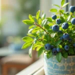 growing blueberries in pots