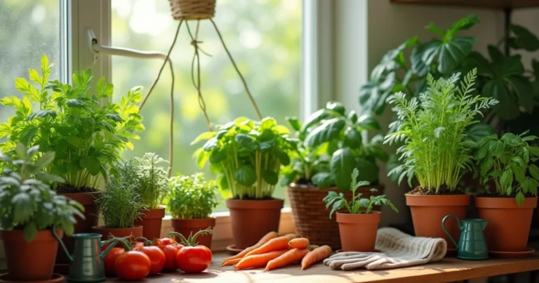 Indoor Vegetable Garden