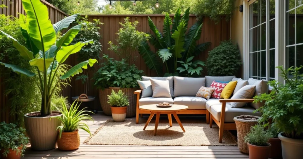 artificial outdoor plants​