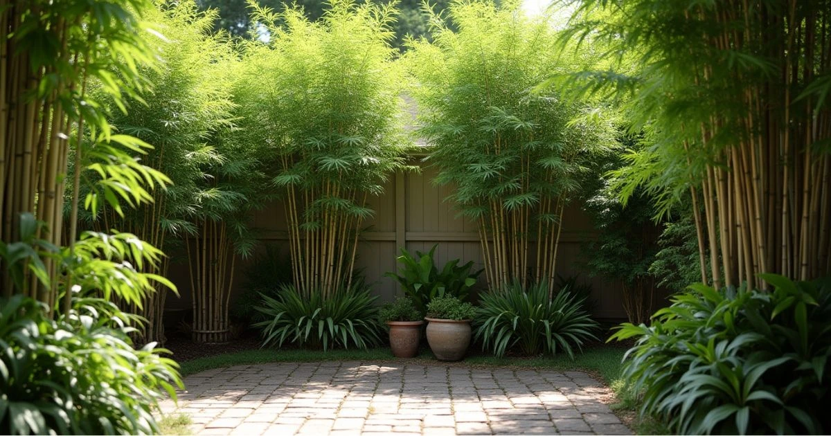 outdoor bamboo plants