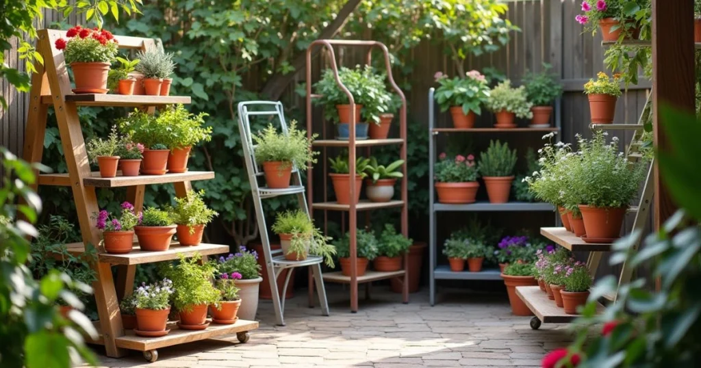 outdoor plant stand​