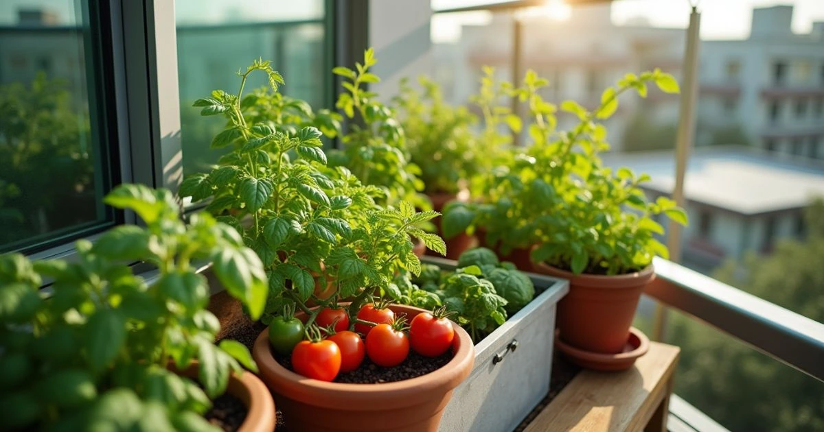 Edible Garden for Fresh Produce Right at Home