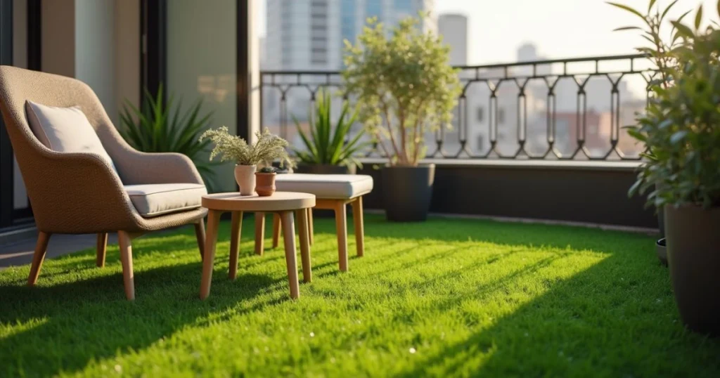 artificial grass for balcony