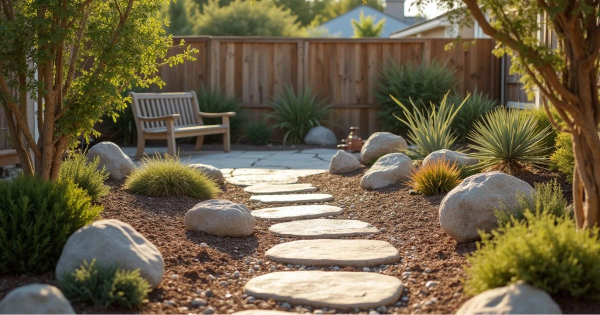 Xeriscape Hardscaping Features