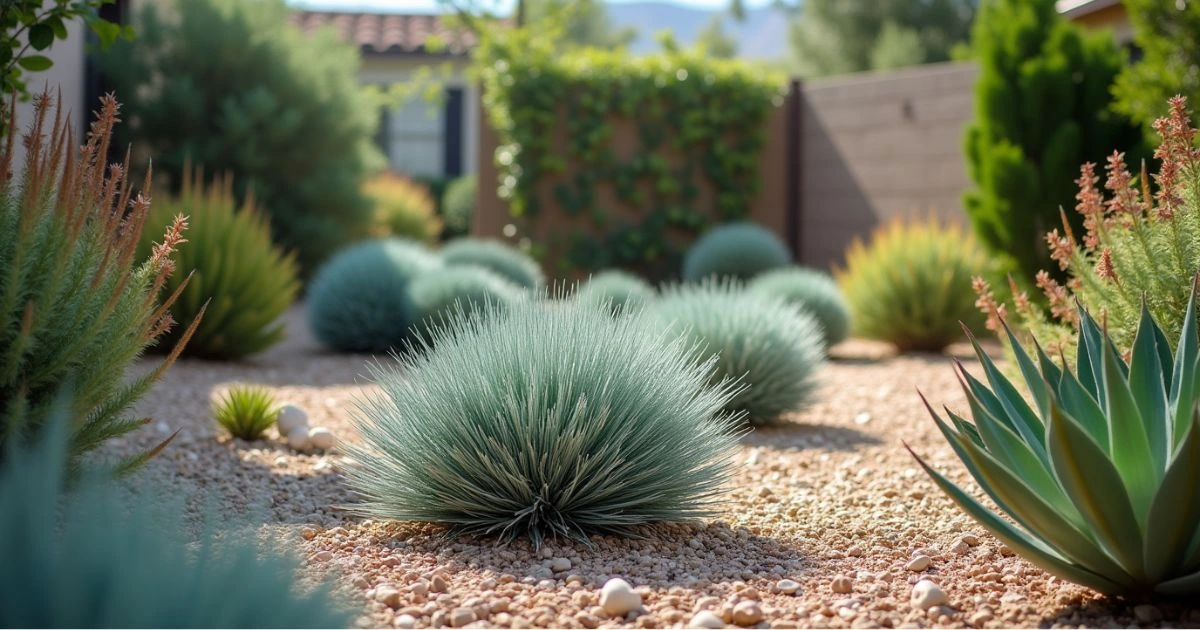 xeriscape plants: Blue Fescue