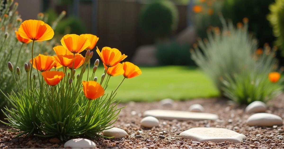 xeriscape plants: California Poppy