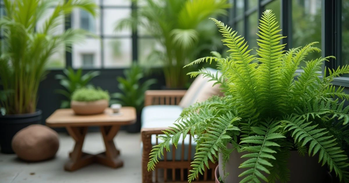 Ferns – Perfect for Cool, Shady Rooftop Corners