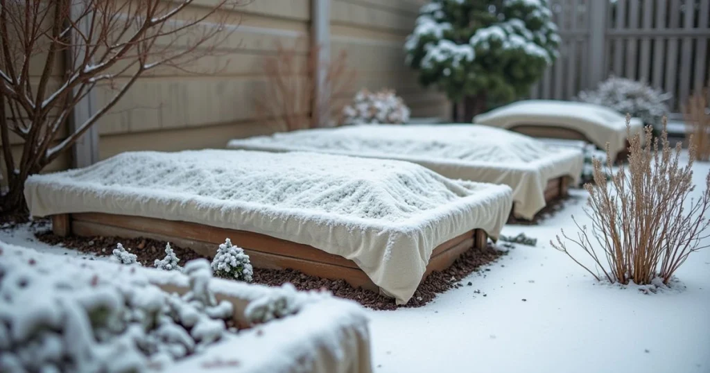 Covers for Raised Bed Gardens: Frost Blankets