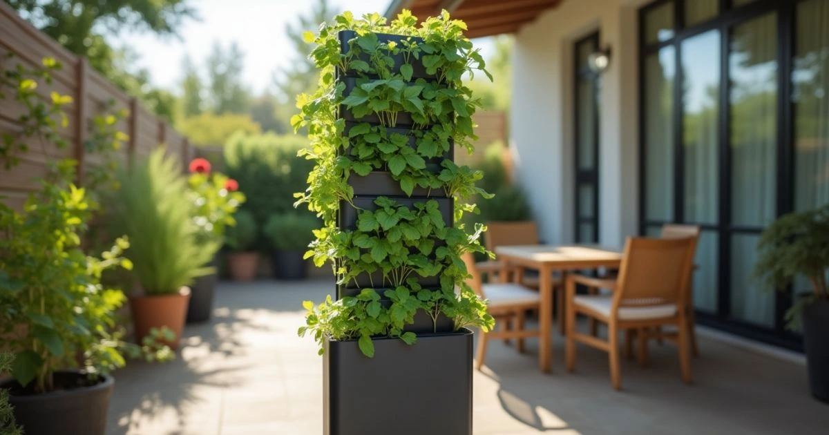 Outdoor Vertical Hydroponic Systems