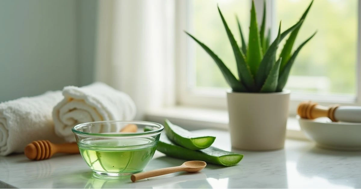 Organic Aloe Vera for Radiant Skin