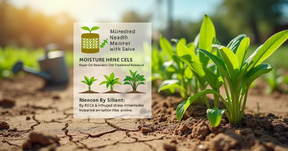 Silica Boosts Plant Growth, Improves Drought Tolerance