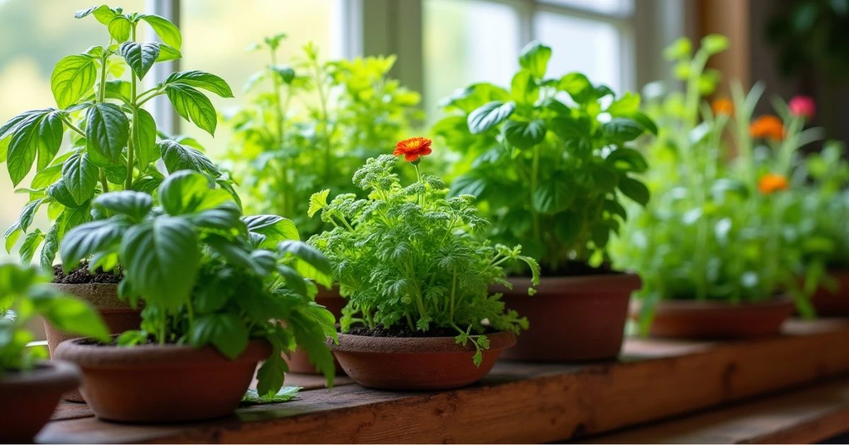 Arranging and Pairing Herbs in a Planter