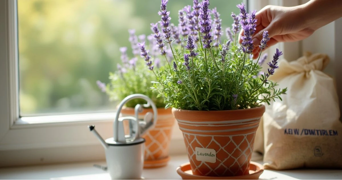 lavender herb plant