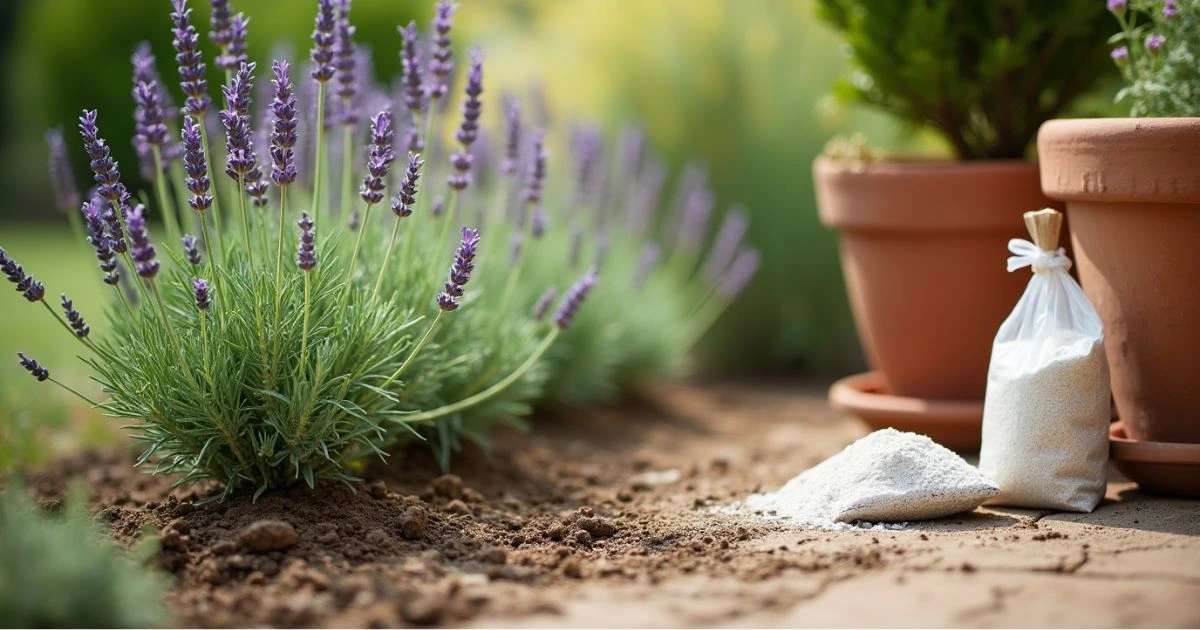 Watering and Feeding Lavender