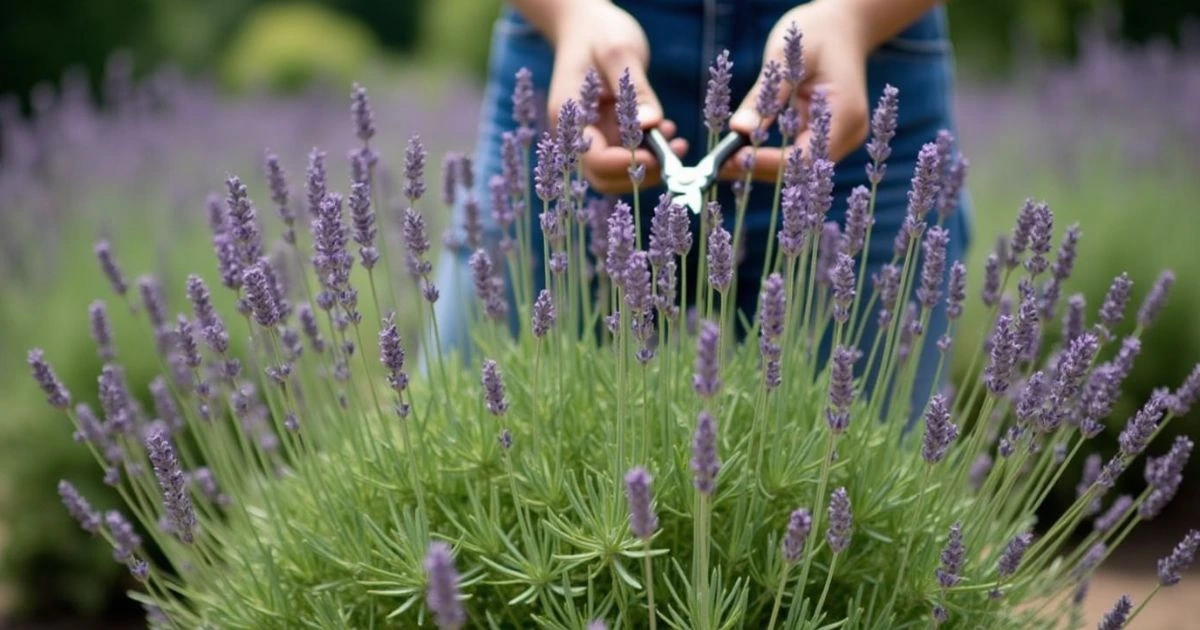 Pruning Lavender for Healthy Growth