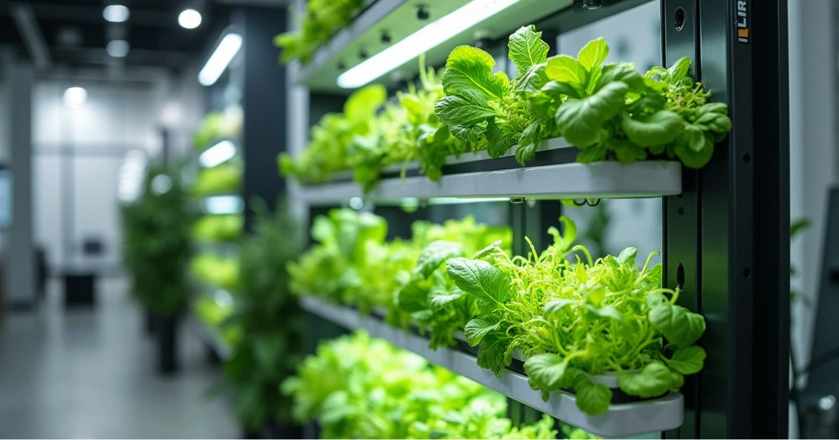 Smart Hydroponic Gardens with Tech Integration