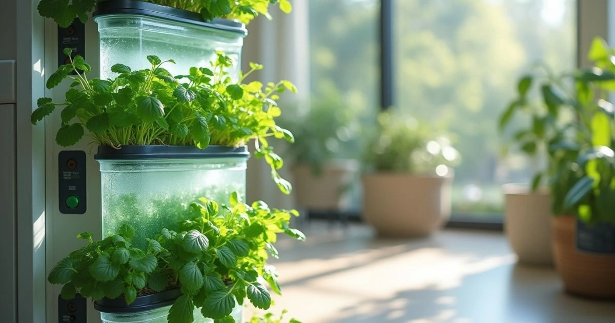 Amazing Benefit of Vertical Hydroponic Gardens : Water Efficiency