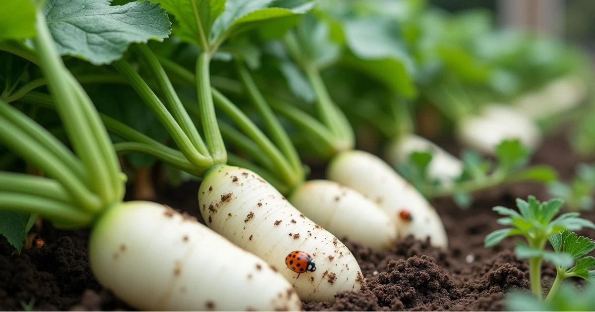 Growing Daikon Radish: Managing Pests and Diseases