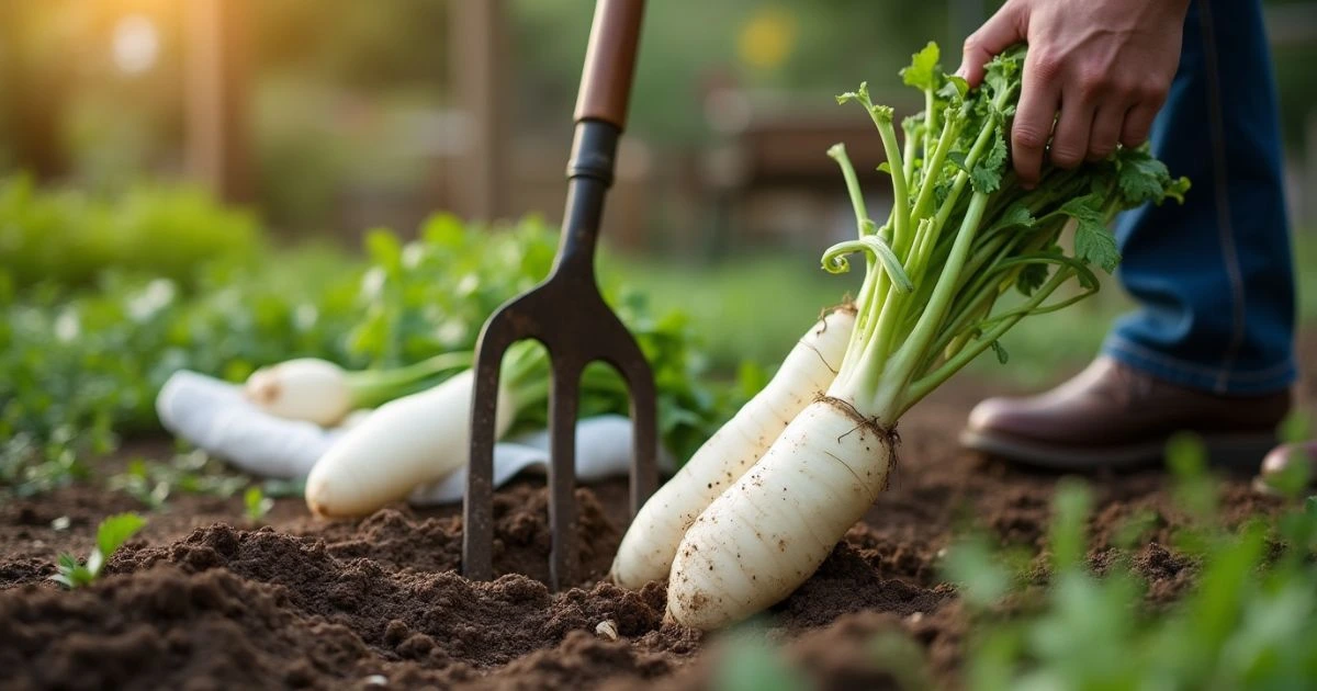 Growing Daikon Radish: When to Harvest