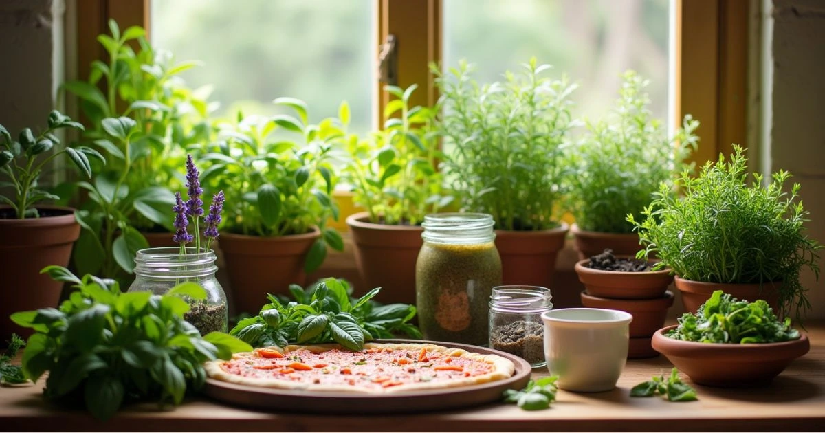 Creative Ways to Use Fresh Herbs from Railing Planters